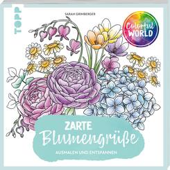 Colorful World - Zarte Blumengr&uuml;&szlig;e