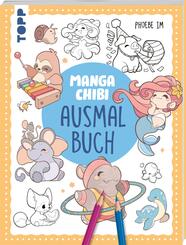 Manga Chibi Ausmalbuch
