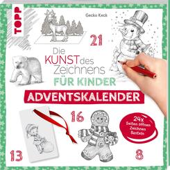 Die Kunst des Zeichnens f&uuml;r Kinder Adventskalender