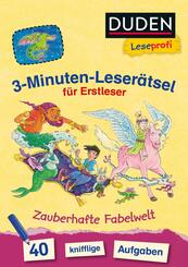 3-Minuten-Leser&auml;tsel f&uuml;r Erstleser: Zauberhafte Fabelwelt