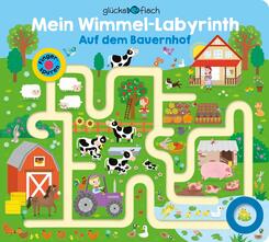 Gl&uuml;cksfisch: Mein Wimmel-Labyrinth: Auf dem Bauernhof