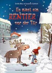 Es niest ein Rentier vor der T&uuml;r - Wunderbare Wintergeschichte zum Vorlesen ab 5 Jahren