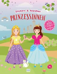Prinzessinnen (Anziehpuppen, Anziehpuppen-Sticker), m. 1 Beilage