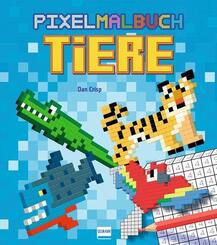 Pixelmalbuch Tiere