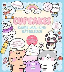 Cupcakes | Kawaii - Mal-und R&auml;tselbuch