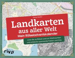 Landkarten aus aller Welt - Mein R&auml;tseladventskalender