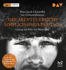 Der abenteuerliche Simplicissimus Deutsch,2 Audio-CD, 2 MP3