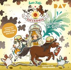 Die Haferhorde - L&ouml;schen im Galopp,2 Audio-CD