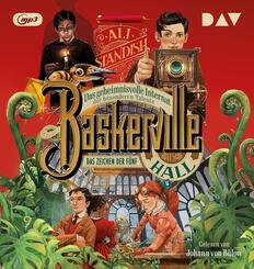 Baskerville Hall - Das geheimnisvolle Internat der besonderen Talente. Teil 2: Das Zeichen der F&uuml;nf,1 Audio-CD, 1 MP3