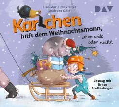 Karlchen hilft dem Weihnachtsmann, ob er will oder nicht,4 Audio-CD