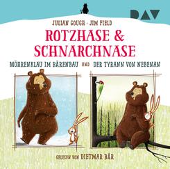 Rotzhase & Schnarchnase - M&ouml;hrenklau im B&auml;renbau und Der Tyrann von nebenan,1 Audio-CD