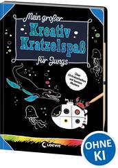 Mein gro&szlig;er Kreativ-Kratzelspa&szlig;: F&uuml;r Jungs