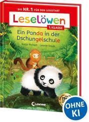 Lesel&ouml;wen 1. Klasse - Ein Panda in der Dschungelschule
