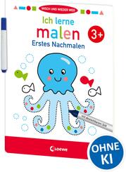 Wisch und wieder weg - Ich lerne malen - Erstes Nachmalen