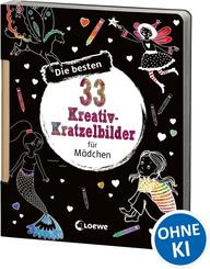 Die besten 33 Kreativ-Kratzelbilder f&uuml;r M&auml;dchen