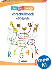 LernSpielZwerge Vorschulblock - ABC-Spiele