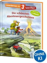 Lesenlernen in 3 Schritten - Die sch&ouml;nsten Abenteuergeschichten