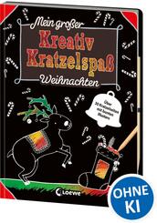 Mein gro&szlig;er Kreativ-Kratzelspa&szlig;: Weihnachten