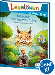 Lesel&ouml;wen 2. Klasse - Die Magie des Tierwandlers (Gro&szlig;buchstabenausgabe)