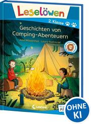 Lesel&ouml;wen 2. Klasse - Geschichten von Camping-Abenteuern