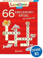 66 Kreuzwortr&auml;tsel f&uuml;r Leseprofis - 2. Klasse (Rot)
