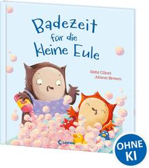 Badezeit f&uuml;r die kleine Eule