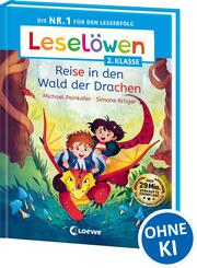 Lesel&ouml;wen 2. Klasse - Reise in den Wald der Drachen