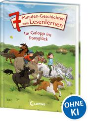 Lesel&ouml;wen - Das Original - 7-Minuten-Geschichten zum Lesenlernen - Im Galopp ins Ponygl&uuml;ck