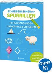 Schreiben lernen mit Spurrillen - Schwung&uuml;bungen und erstes Schreiben