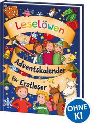 Lesel&ouml;wen-Adventskalender f&uuml;r Erstleser
