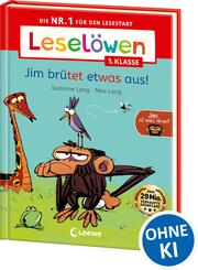 Lesel&ouml;wen 1. Klasse - Jim ist mies drauf - Jim br&uuml;tet etwas aus!