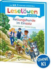Lesel&ouml;wen 2. Klasse - Rettungshunde im Einsatz