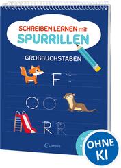 Schreiben lernen mit Spurrillen - Gro&szlig;buchstaben