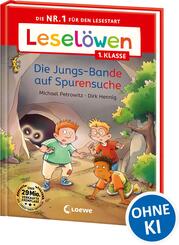 Lesel&ouml;wen 1. Klasse - Die Jungs-Bande auf Spurensuche