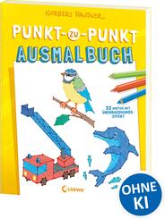 Punkt-zu-Punkt-Ausmalbuch (gelb)