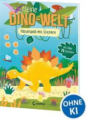 Meine Dino-Welt - R&auml;tselspa&szlig; mit Stickern