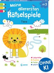 Meine allerersten R&auml;tselspiele - Tiere