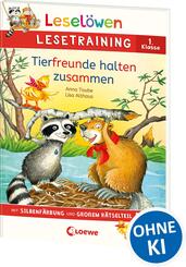 Lesel&ouml;wen Lesetraining 1. Klasse - Tierfreunde halten zusammen