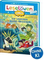 Lesel&ouml;wen Comics 2. Klasse - Auf geheimer Game-Mission