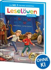 Lesel&ouml;wen 2. Klasse - Hilfe! Diebe im Museum