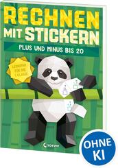 Rechnen mit Stickern - Plus und Minus bis 20