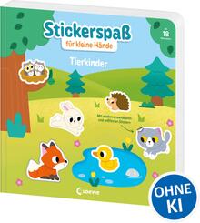 Stickerspa&szlig; f&uuml;r kleine H&auml;nde - Tierkinder