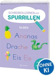 Schreiben lernen mit Spurrillen - Silben