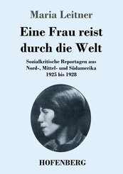 Eine Frau reist durch die Welt