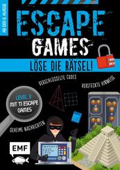 Escape Games Level 3 (blau) - L&ouml;se die R&auml;tsel! - 11 Escape Games ab der 6. Klasse