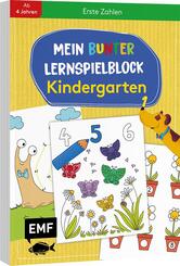 Mein bunter Lernspielblock - Kindergarten: Erste Zahlen