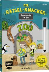 Die R&auml;tsel-Knacker - Spurensuche im Zoo (Buch mit abwischbarem Stift)