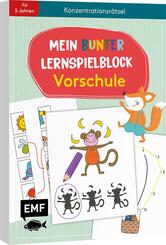 Mein bunter Lernspielblock - Vorschule: Konzentrationsr&auml;tsel