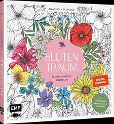 Bl&uuml;tentraum - Florale Motive ausmalen