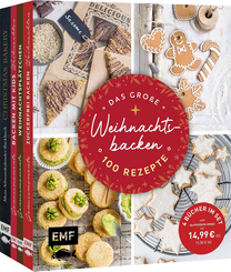 Das gro&szlig;e Weihnachtsbacken - 100 Rezepte (4 B&uuml;cher im Set)